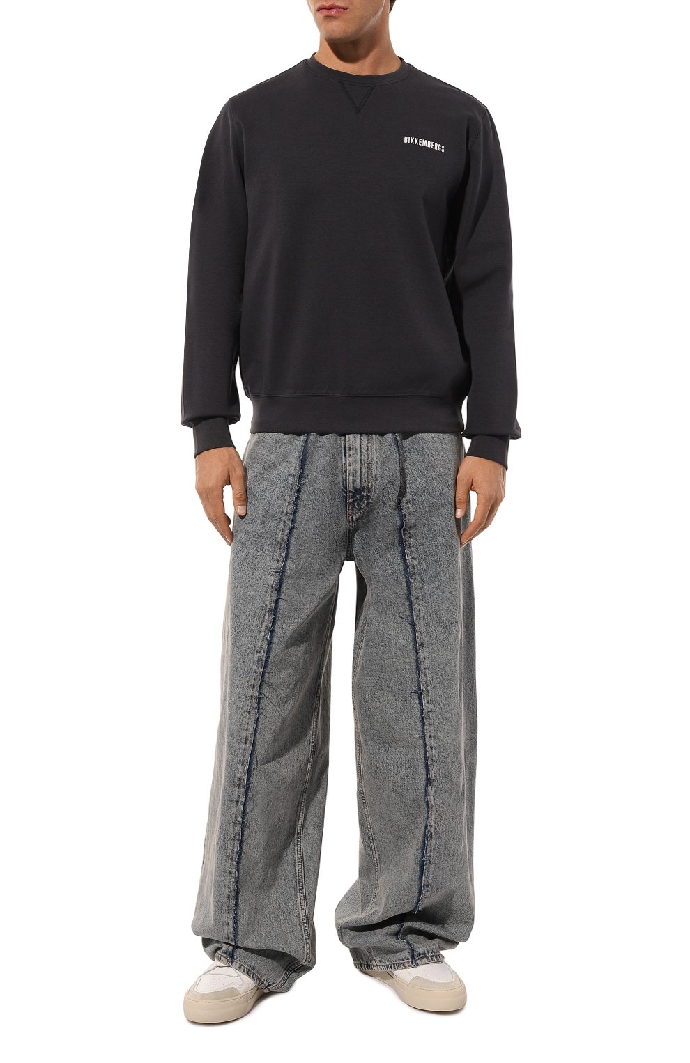 Хлопковый свитшот DIRK BIKKEMBERGS, арт. PBMF0435, фото 2