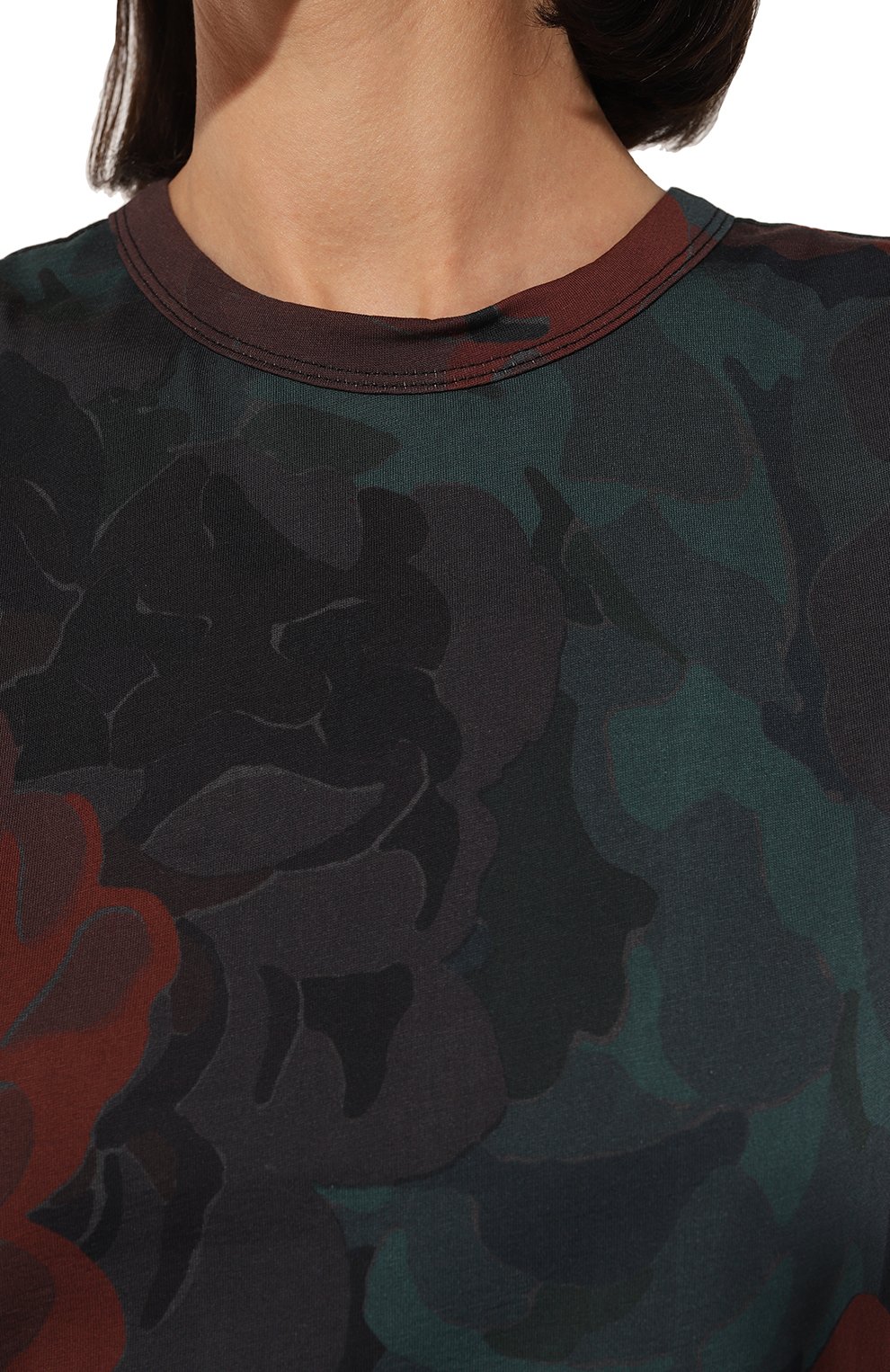 Хлопковый топ DRIES VAN NOTEN разноцветного цвета по цене 33550 руб., арт. 231-011165-6624, фото 5 Хлопковый топ DRIES VAN NOTEN, арт. 231-011165-6624, фото 5