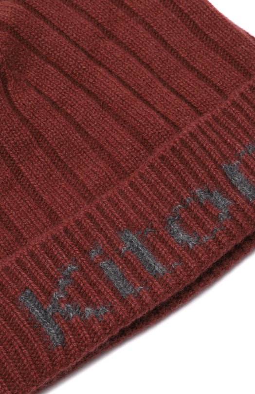 Кашемировая шапка Kiton UCPL003K0213H08 Бордовый  UCPL003K0213H08 Фото 3
