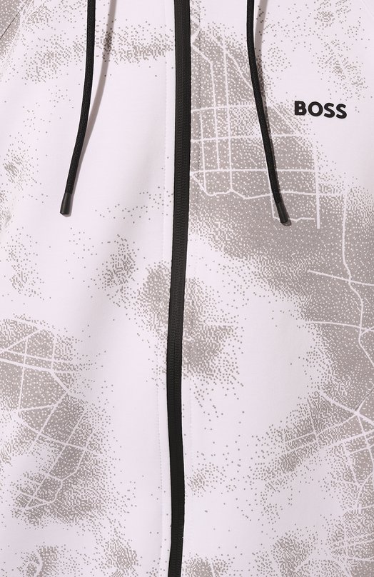 Хлопковая толстовка BOSS Green 50523369 Белый  50523369 Фото 5
