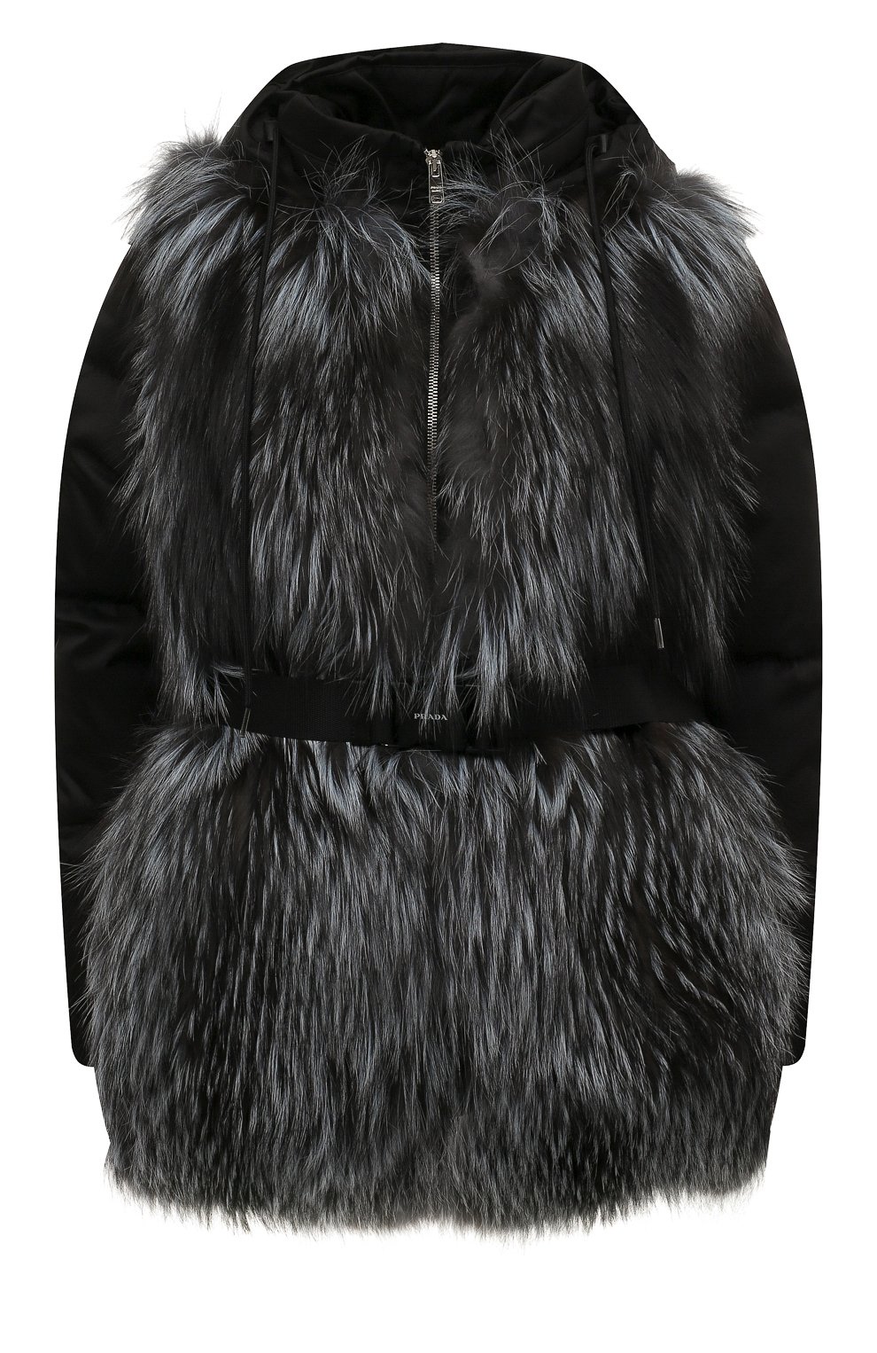 Комбинированная шуба PRADA, арт. 169092-1Y5C-F0012-211, фото 1