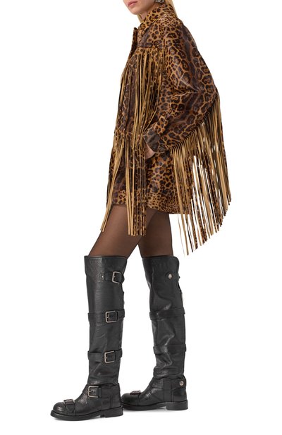 Кожаные ботфорты bernini DOLCE & GABBANA, арт. CU1239/AW352, фото 3