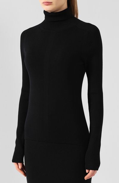 Водолазка из смеси шерсти и хлопка FALKE, арт. 64035_, фото 3