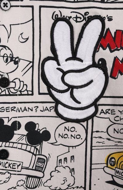 Хлопковая рубашка MARC JACOBS (THE) разноцветного цвета по цене 15800 руб., арт. W60547, фото 3 Хлопковая рубашка MARC JACOBS (THE), арт. W60547, фото 3