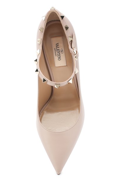 Кожаные туфли rockstud VALENTINO, арт. TW2S0T04/V0D, фото 5