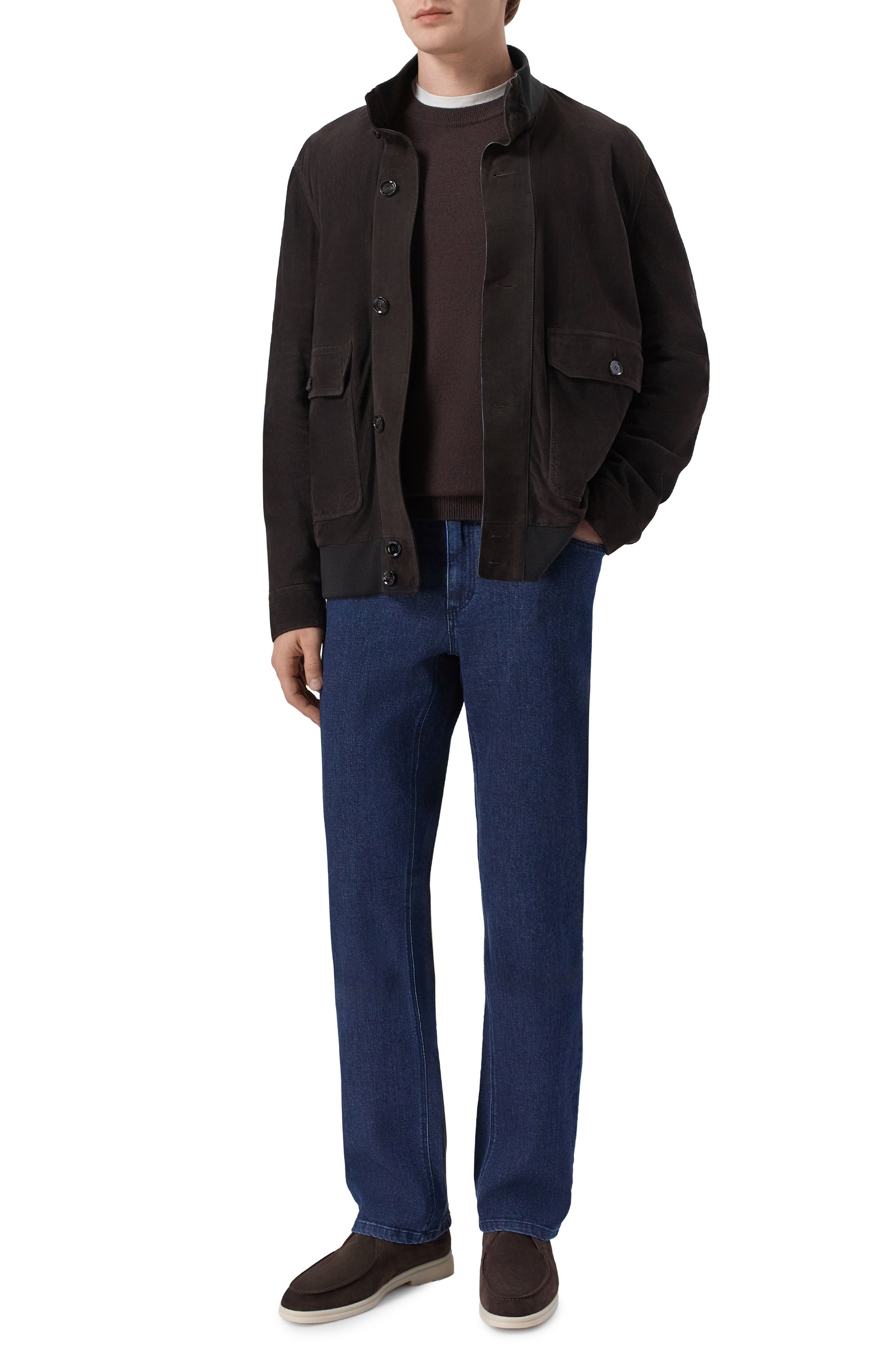 Замшевые ботинки walk and walk LORO PIANA, арт. FAG3595, фото 2