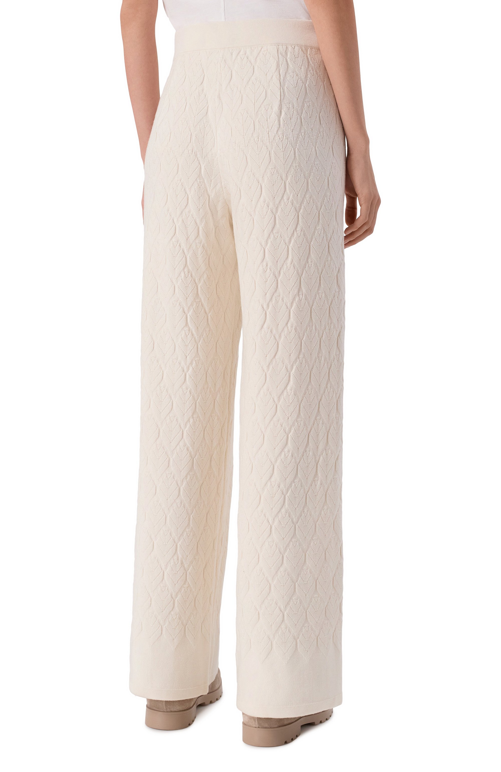 Брюки из шелка и кашемира FREEAGE, арт. W26.PT181.6030.101, фото 4