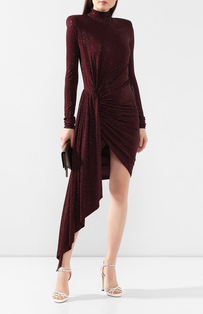 Платье с оборкой ALEXANDRE VAUTHIER, арт. 201DR1221B 0191-1029B, фото 2