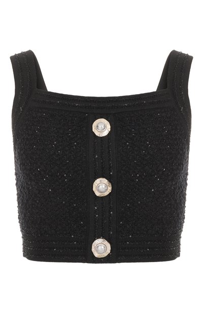 Женский топ BALMAIN, арт. FF1AB052/KI74