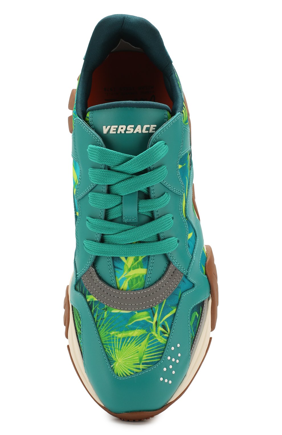 Комбинированные кроссовки squalo VERSACE, арт. DSU7703/D72V, фото 5