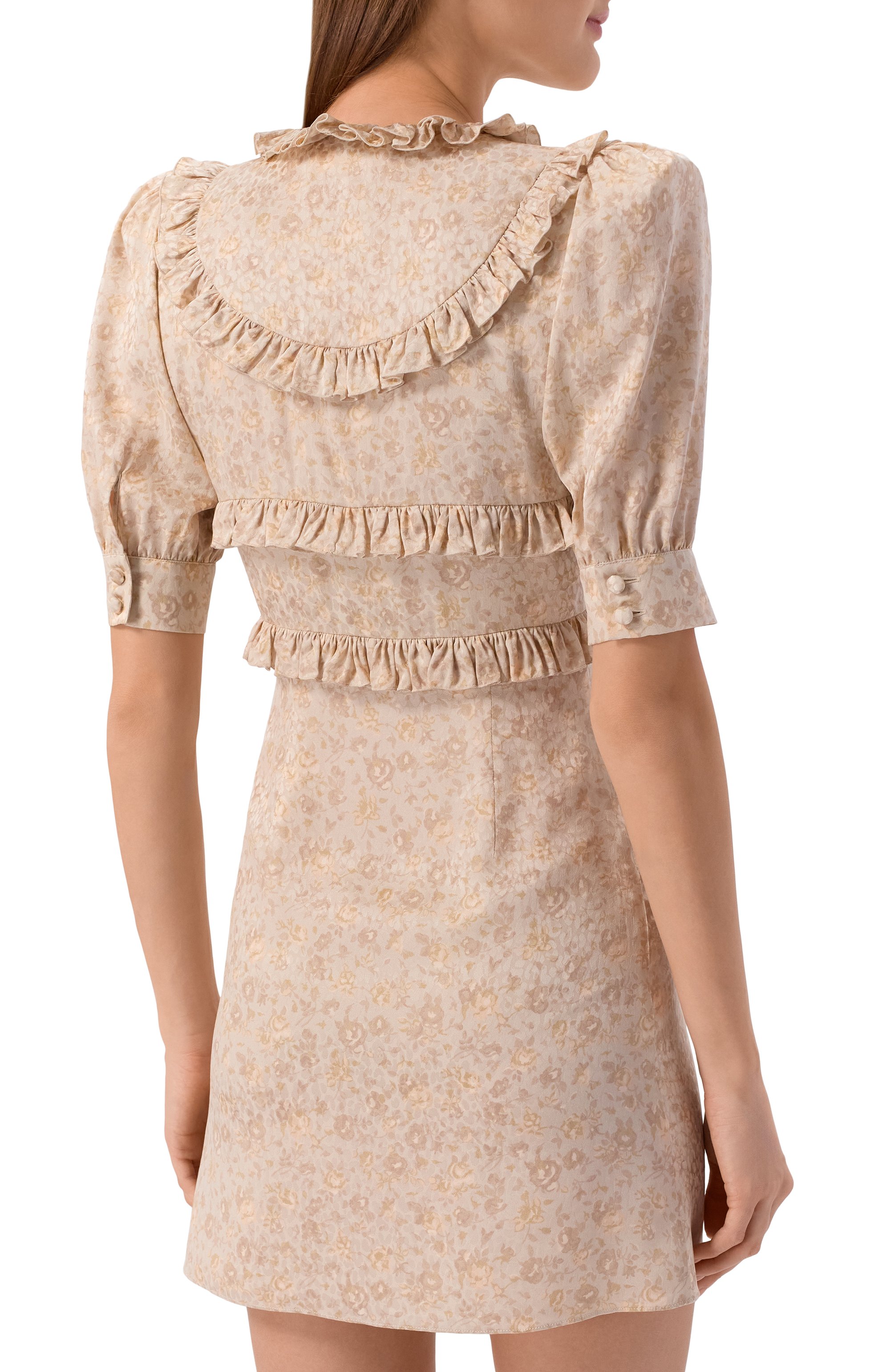 Шелковое платье ALESSANDRA RICH, арт. FABX4297/F4670, фото 3