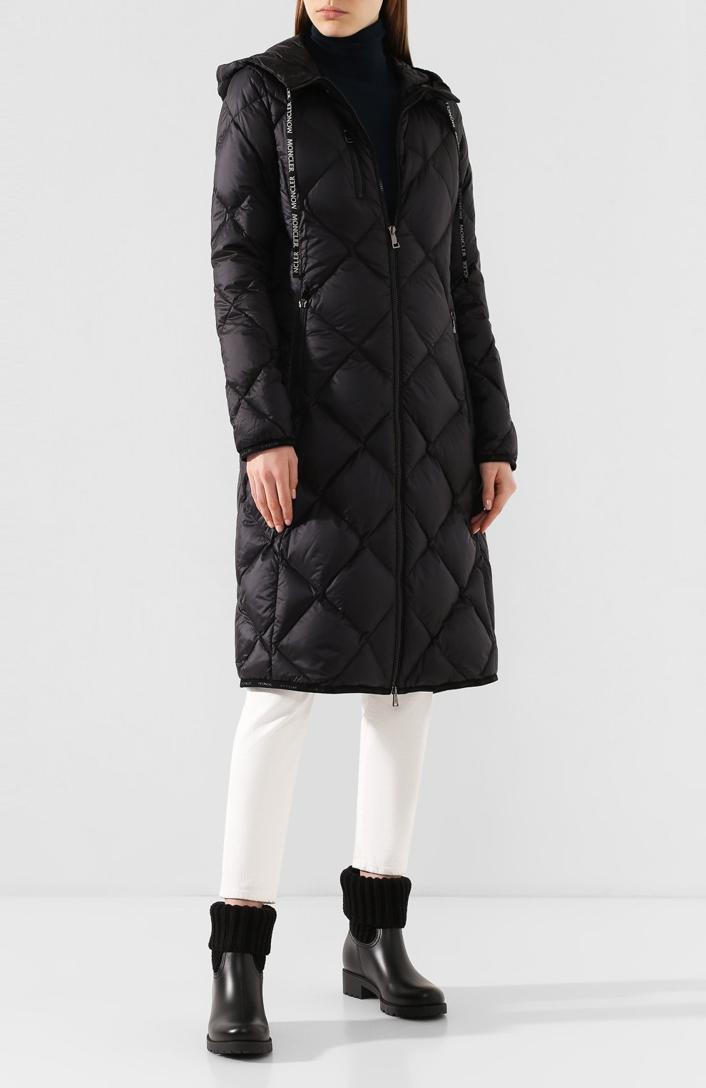 Пуховое пальто suvex MONCLER черного цвета по цене 133000 руб., арт. F1-093-1C515-00-C0381, фото 2 Пуховое пальто suvex MONCLER, арт. F1-093-1C515-00-C0381, фото 2