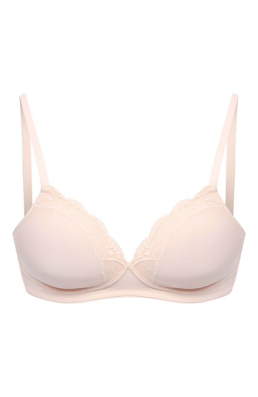 Бюстгальтер с плотной чашкой HANRO светло-бежевого цвета по цене 12600 руб., арт. 072432, фото 1 Бюстгальтер с плотной чашкой HANRO, арт. 072432, фото 1