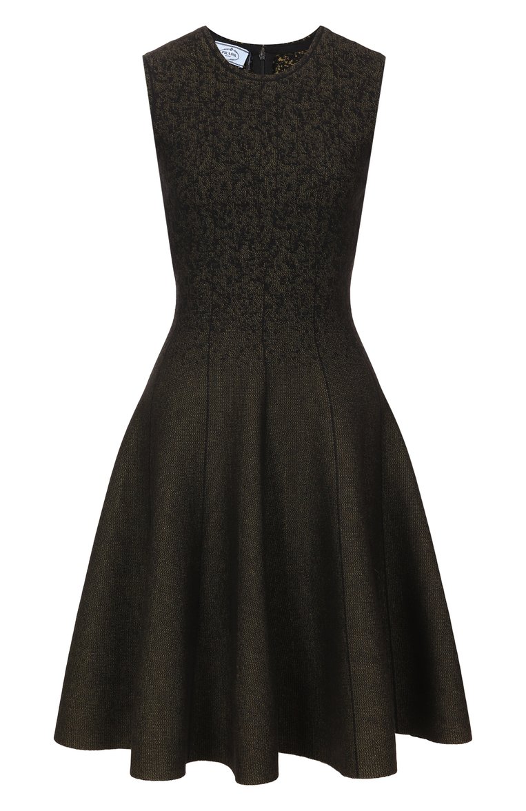 Шерстяное платье PRADA, арт. 123253-1JU6-F0161-152, фото 1