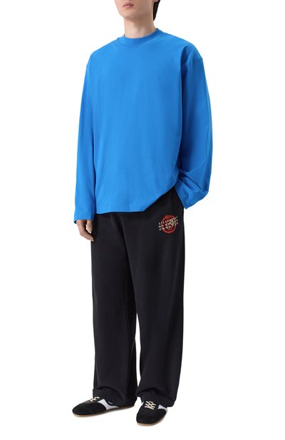 Мужская хлопковый лонгслив DRIES VAN NOTEN, арт. 021103/3600