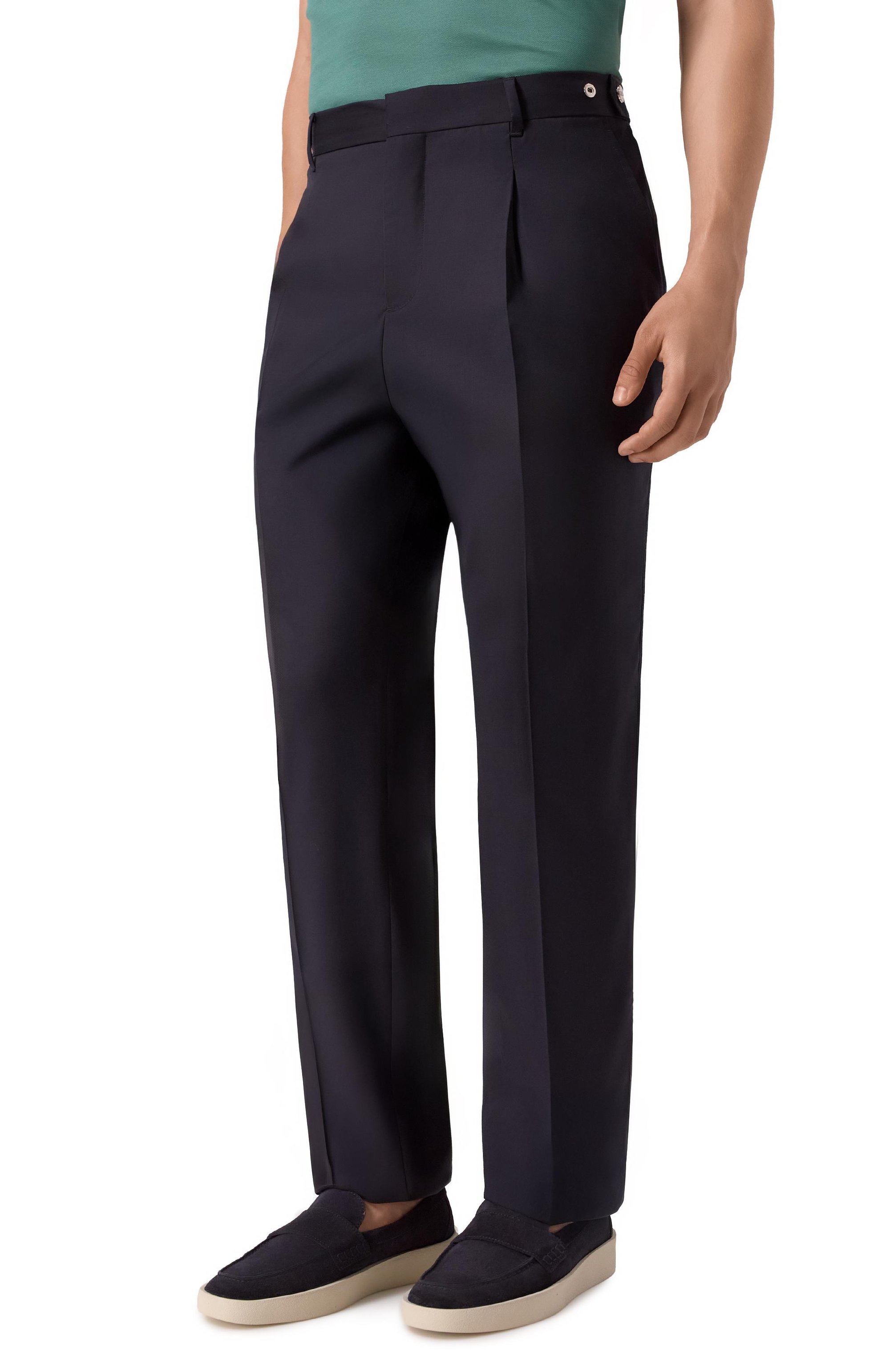 Шерстяные брюки ZILLI, арт. CPPTA1M028660014U/48, фото 3