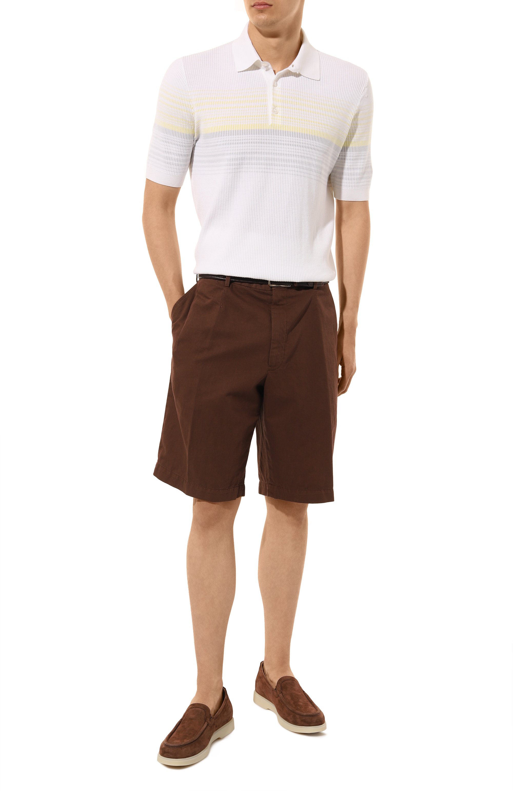 Поло из хлопка и шелка ZILLI, арт. KBP002M0142VCC000, фото 2