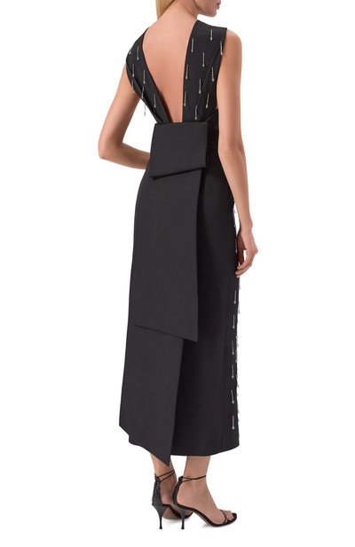 Шерстяное платье ARMARIUM черного цвета по цене 345500 руб., арт. ARMFWD046/WE01, фото 3 Шерстяное платье ARMARIUM, арт. ARMFWD046/WE01, фото 3