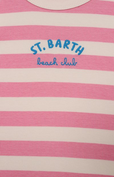 Хлопковая майка MC2 SAINT BARTH, арт. STBK BLUE JR/BLUE002/02188F, фото 3