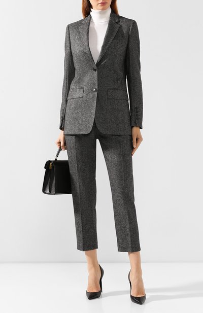 Жакет из см еси шерсти и кашемира BURBERRY, арт. 8014168, фото 2