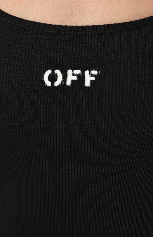 

Хлопковый топ Off-White, Чёрный