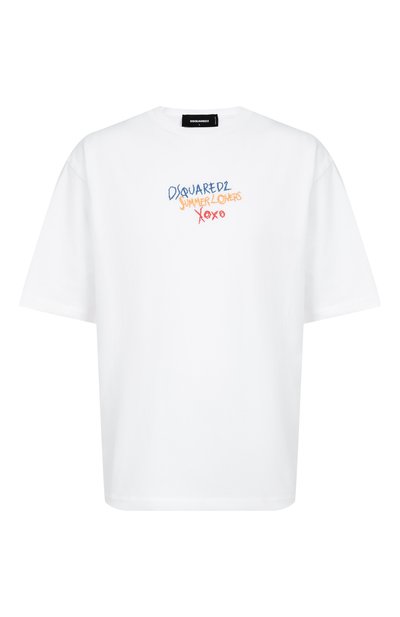 Мужская хлопковая футболка DSQUARED2, арт. S78GD0097/S24583