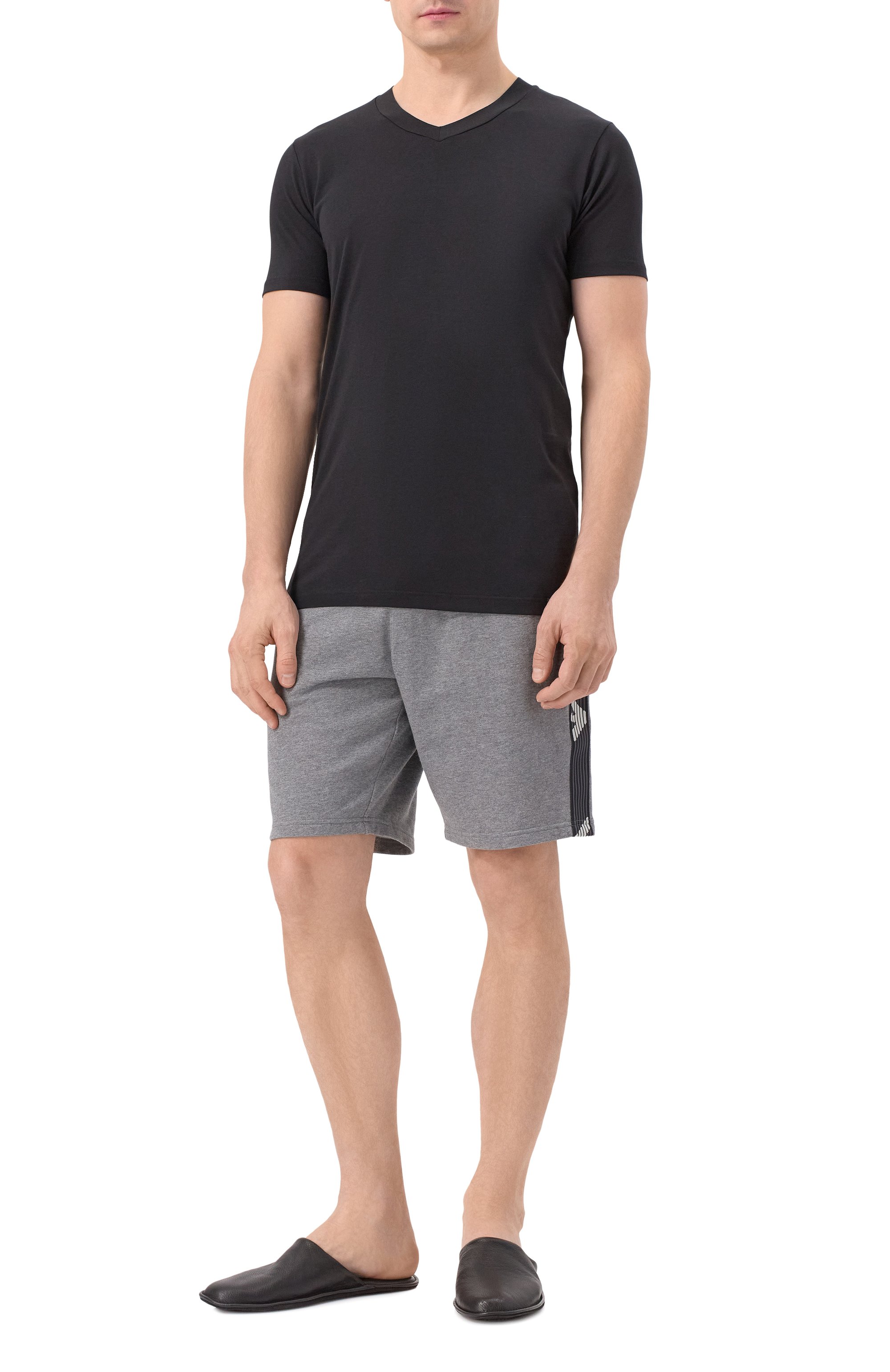 Хлопковые шорты EMPORIO ARMANI, арт. EM000495/AF10781, фото 2