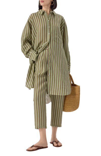 Льняные брюки 120% LINO, арт. 32ALIW2249/000G327, фото 2