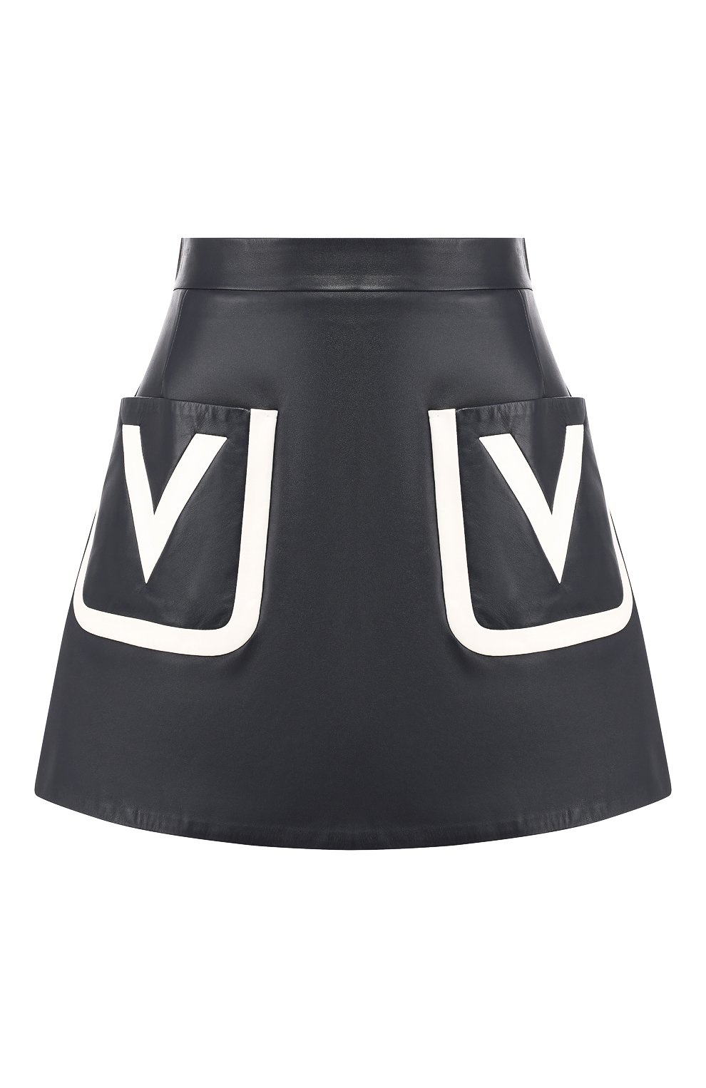 Кожаная юбка VALENTINO, арт. RB3NI05M1YM, фото 1