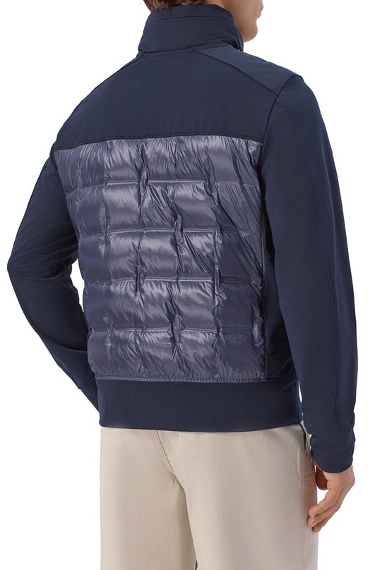 Пуховый бомбер Parajumpers 26SM-PM HYT Y01 Синий  26SM-PM HYT Y01 Фото 4