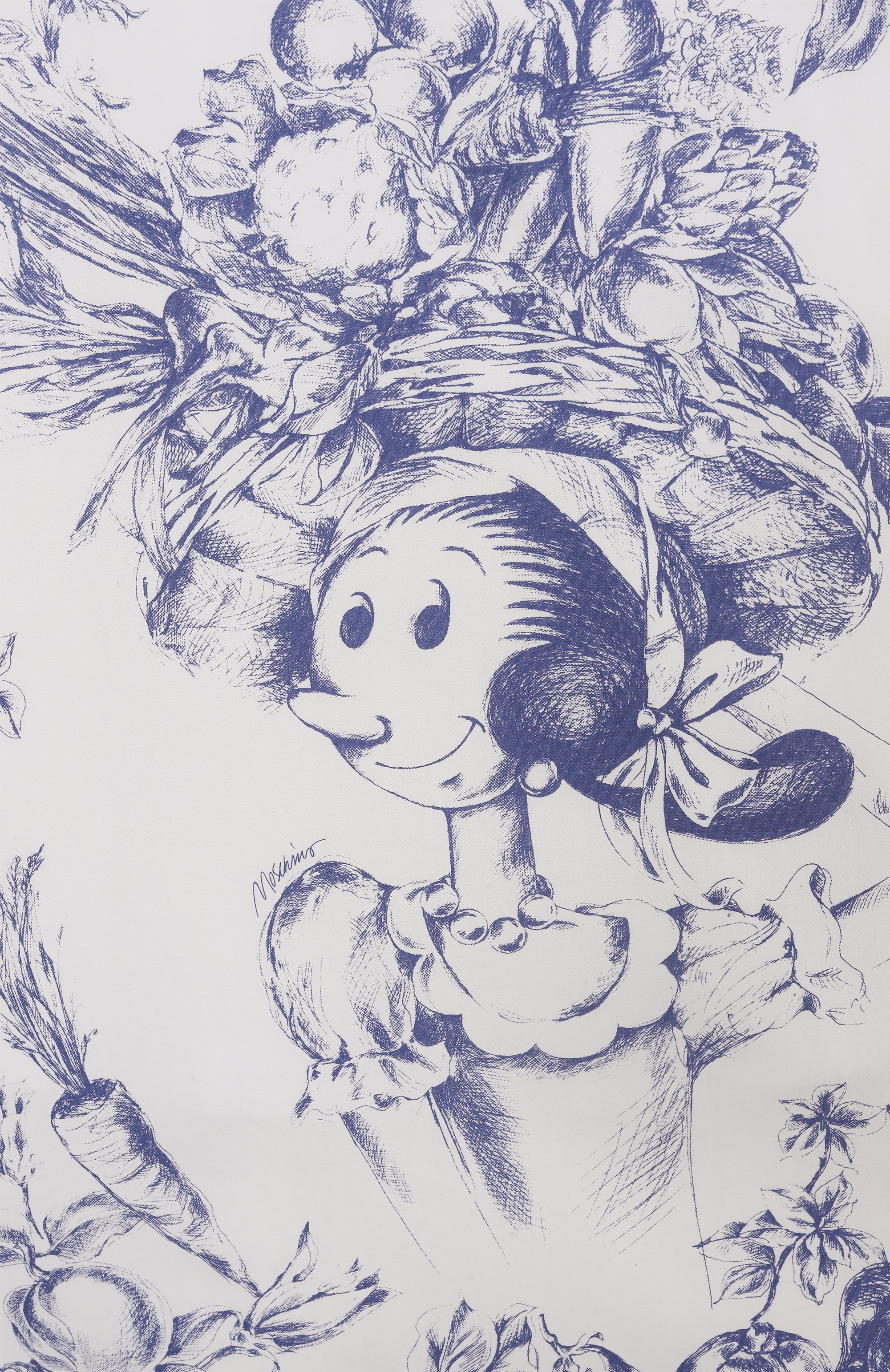 Хлопковый сарафан MOSCHINO, арт. HDV0GP/LLA10/4-8, фото 3