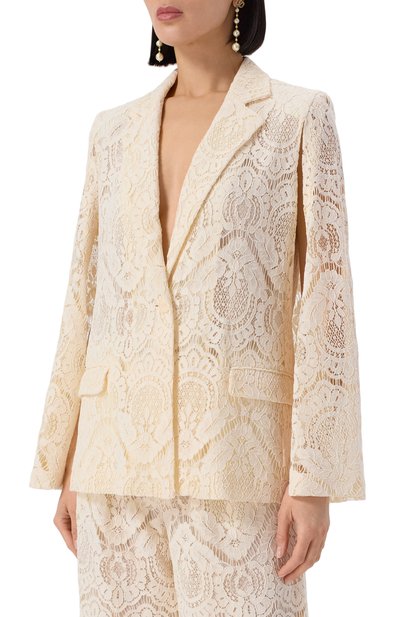 Жакет из вискозы и хлопка TWINSET, арт. 251TS2190, фото 3