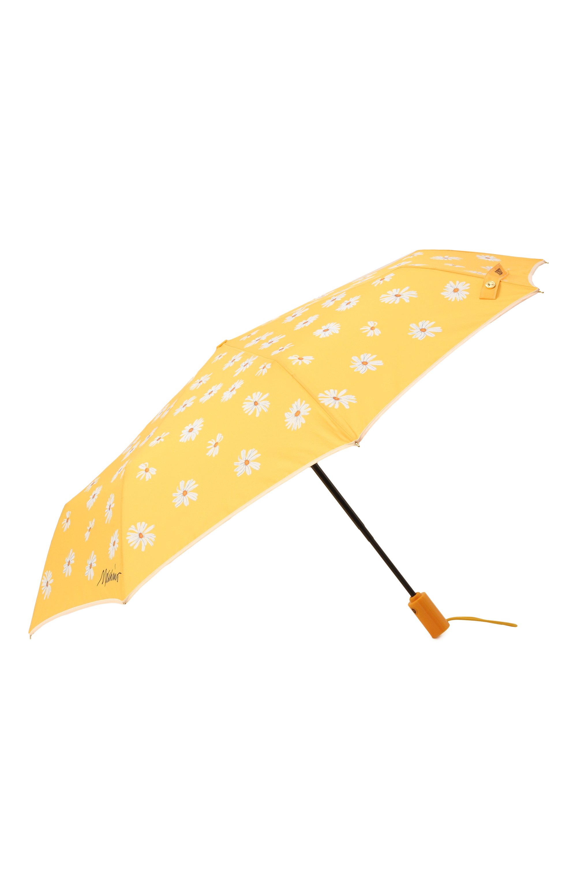 Складной зонт MOSCHINO желтого цвета по цене 12850 руб., арт. 9049 0PENCL0SE, фото 2 Складной зонт MOSCHINO, арт. 9049 0PENCL0SE, фото 2