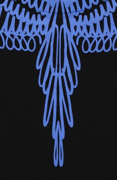 Детская хлопковая футболка MARCELO BURLON KIDS OF MILAN черного цвета, арт. 21E/B/MB/1100/0010/2-6Y | Фото 3 (Материал внешний: Хлопок; Рукава: Короткие; Региональные ограничения белый список (Axapta Mercury): RU; Мальчики Кросс-КТ: Футболка-одежда; Драгоценные камни: Проставлено; Материал сплава: Проставлено; Ростовка одежда: 6 лет | 116 см)