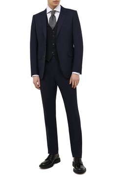 Мужской шерстяной жилет TOM FORD черного цвета, арт. Q22R97/31AL41_2 | Фото 2 (Материал подклада: Шелк, Купро; Длина (верхняя одежда): Короткие; Материал внешний: Шерсть; Стили: Классический; Мужское Кросс-КТ: Жилет-классика; Региональные ограничения белый список (Axapta Mercury): RU; Материал сплава: Проставлено; Драгоценные камни: Проставлено)