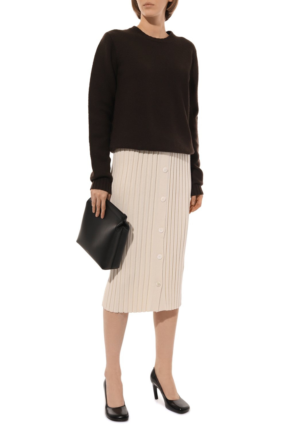 Юбка из шелка и кашемира FREEAGE, арт. W22.SK003.6030.101, фото 2