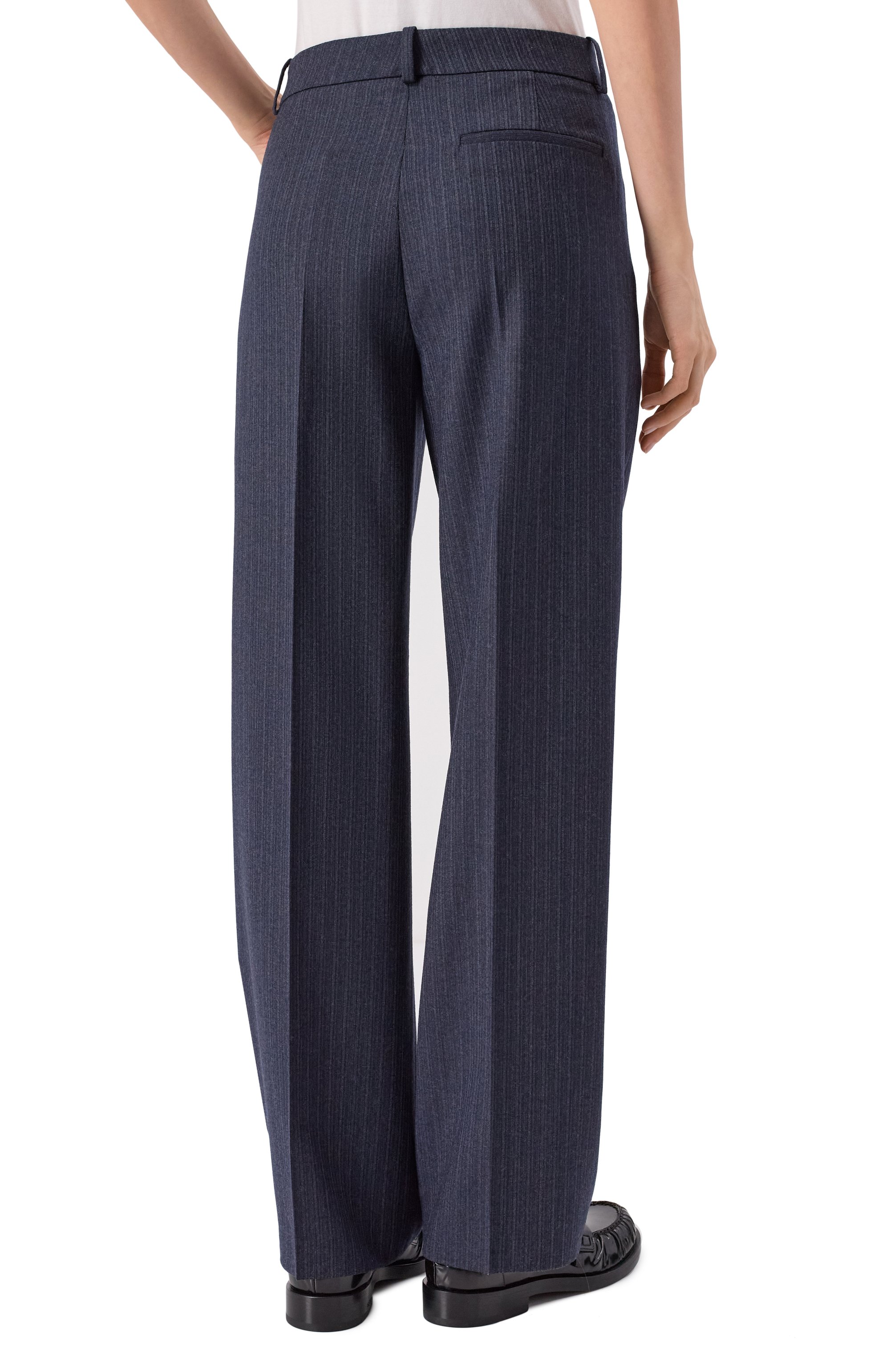 Шерстяные брюки BOSS, арт. 50548753, фото 4