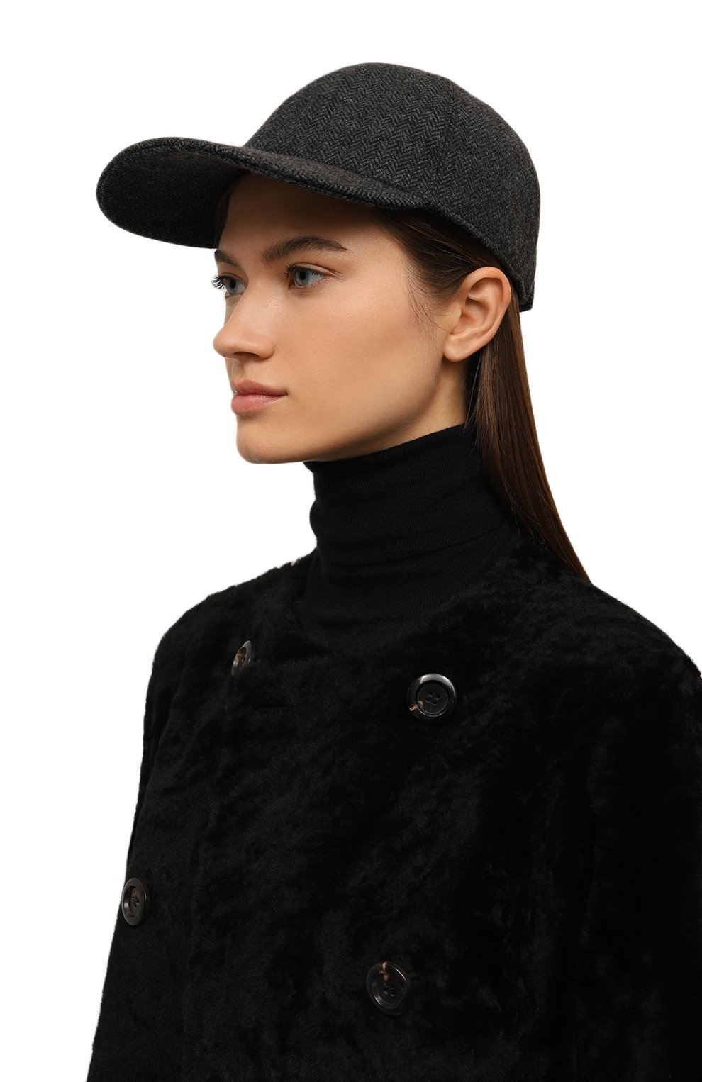 Бейсболка из кашемира и шерсти VICTORIA KUSENKOVA, арт. 858700008005, фото 2