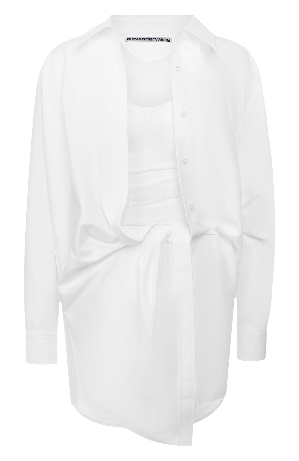 Хлопковое платье ALEXANDER WANG, арт. 1WC1206242, фото 1