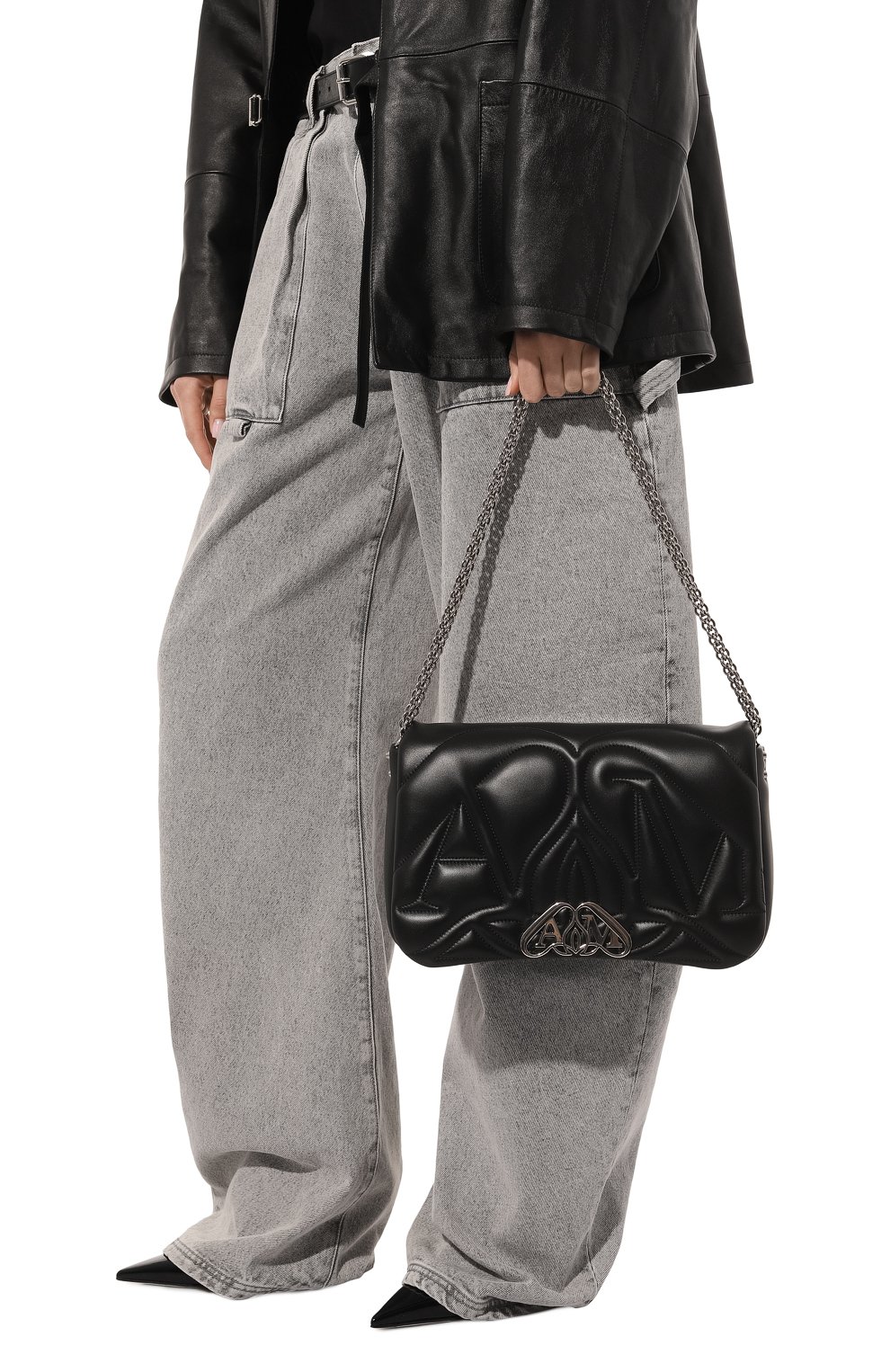 Сумка seal ALEXANDER MCQUEEN, арт. 755703/1BLE2, фото 2