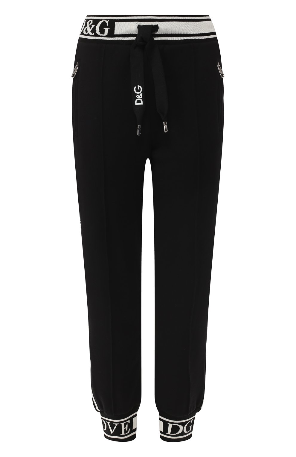 Хлопковые джоггеры DOLCE & GABBANA, арт. FTBDTT/FU7DU, фото 1