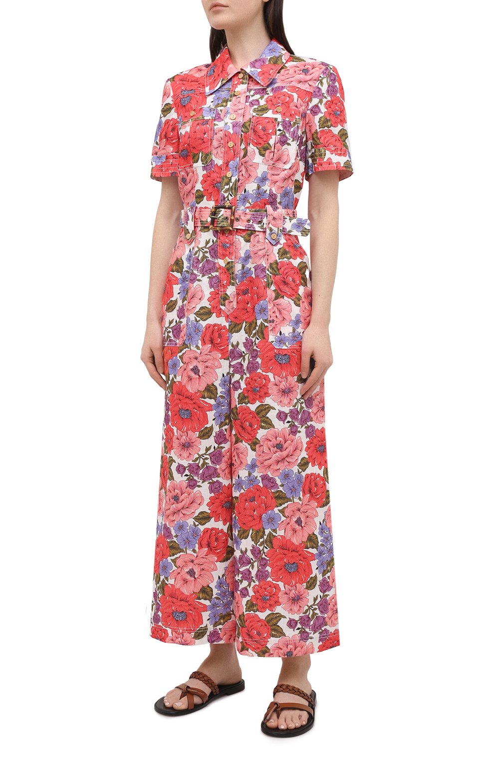 Льняной комбинезон ZIMMERMANN, арт. 9370UP0P, фото 3