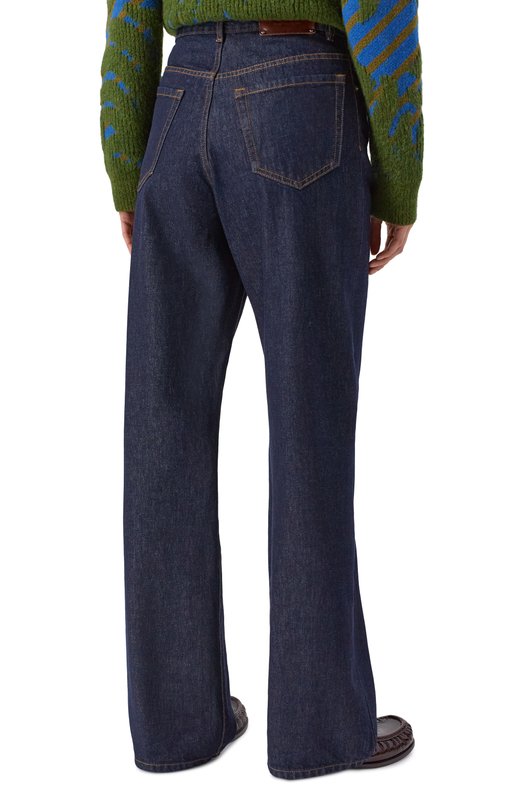 Джинсы Dries Van Noten 130935/3384 Синий  130935/3384 Фото 4