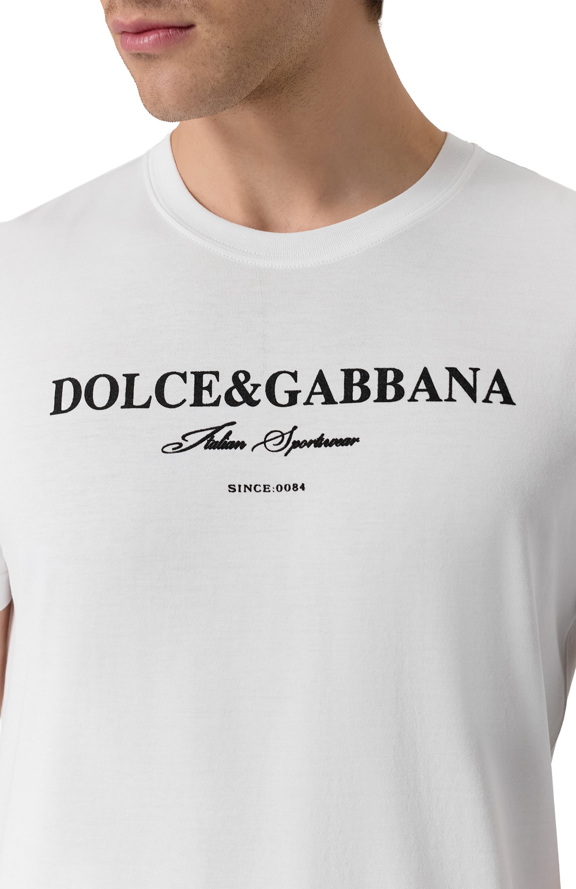Хлопковая футболка DOLCE & GABBANA, арт. G8RN8T/G709Y, фото 5