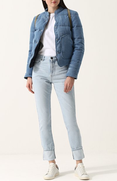 Утепленная джинсовая куртка с воротником-стойкой GABRIELA HEARST, арт. R18GH516, фото 2