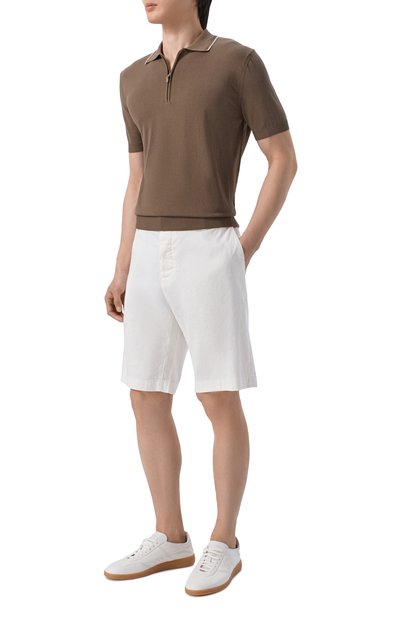 Мужские шорты из хлопка и льна JACOB COHEN, арт. JUM_N0017 001 S4269 TR