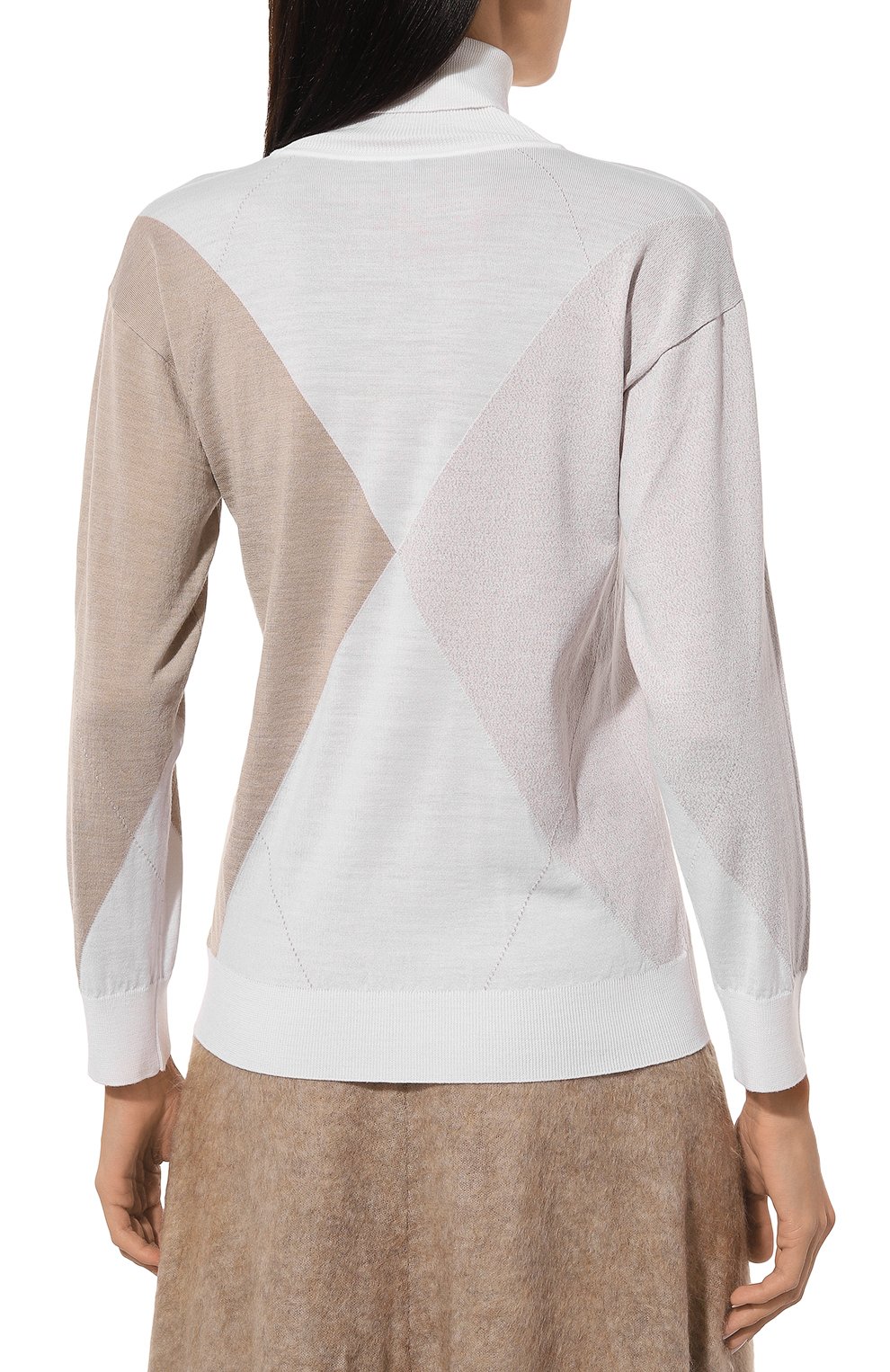 Водолазка из шерсти и шелка KITON, арт. D5872901, фото 4