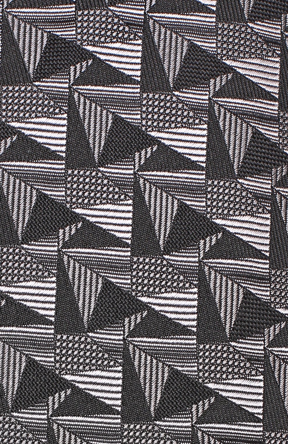 Шелковый галстук с узором TURNBULL & ASSER, арт. TIE002-BB230, фото 3