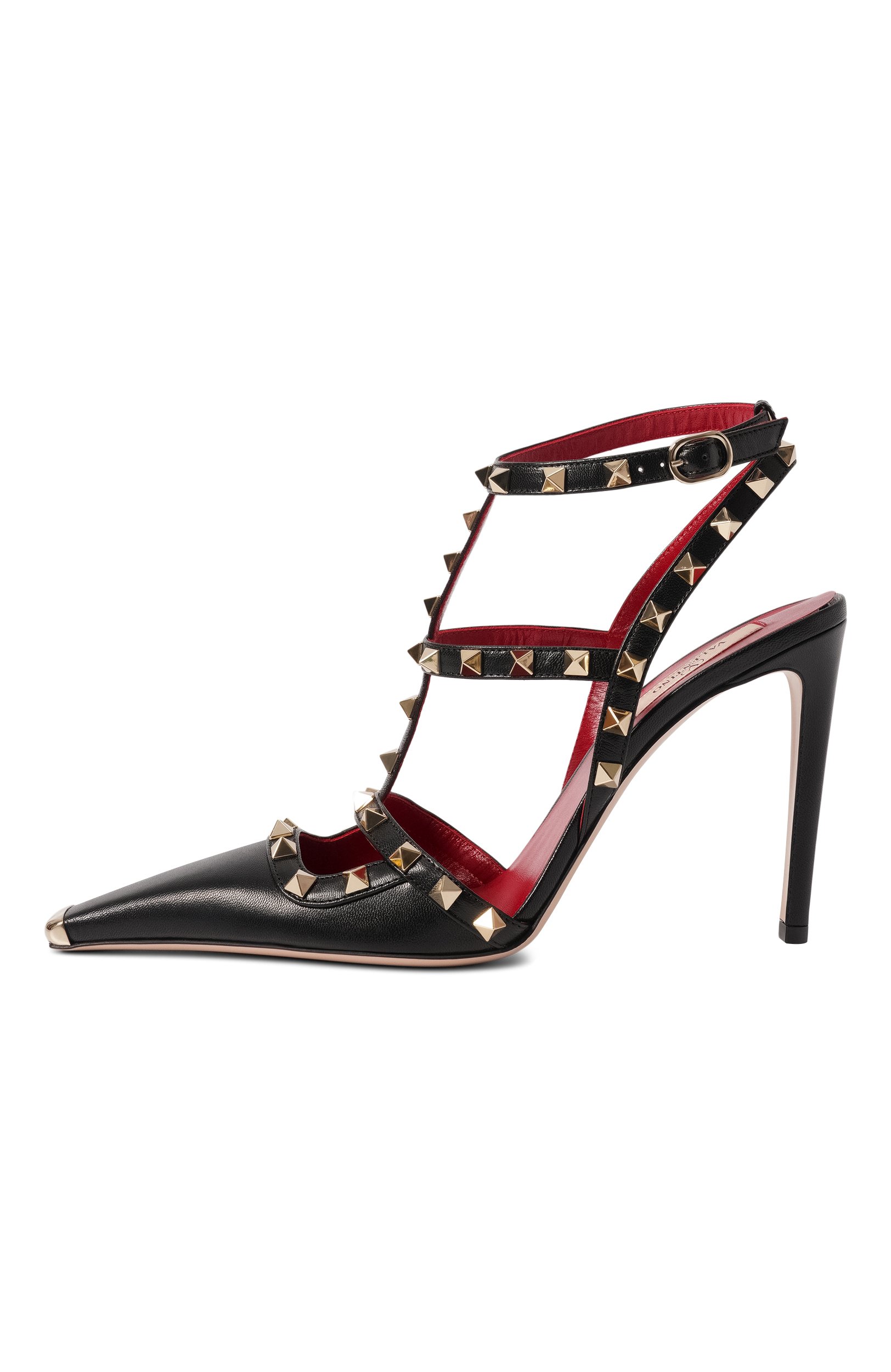 Кожаны туфли rockstud 100 VALENTINO, арт. 9W2S0PV4/WZD, фото 4