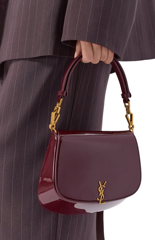 Сумка Voltaire mini Saint Laurent 800846/BMIIW Бордовый  800846/BMIIW Фото 2